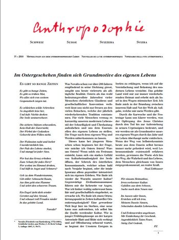 Schweizer Mitteilung