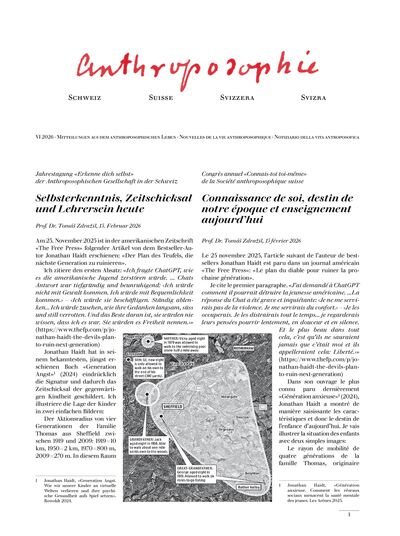 Anthroposophie Schweiz – Juni 2026
